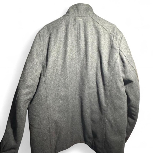 Michael Kors | Dark Gray Charcoal men’s warm wool blend Field Jacket XL gorgeous - Picture 4 of 8